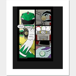 Green Ranger 25 cents Posters and Art